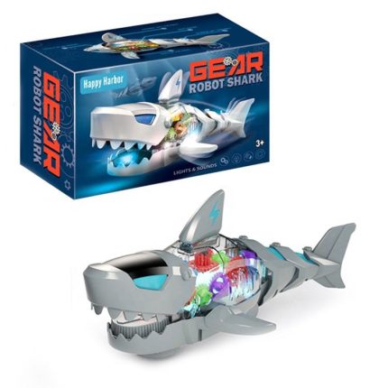Electric Bump&go Robot Shark Toy Shark