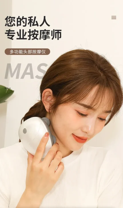 Electric Head Massage Health Care Antistress Relax Body Massagem