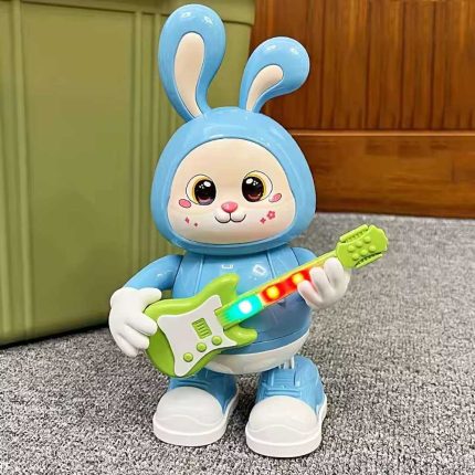 Premium Dancing Rabbit Guitarist Musical Toy