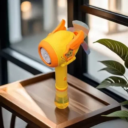 Fully Automatic Bubble Wand Stick with Fans Bubble Machine Children’s Toys
